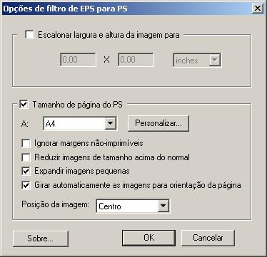 FILTROS DO HOT FOLDERS 64 Uso do filtro EPS para PostScript O filtro EPS para PostScript aceita todos os arquivos EPS.
