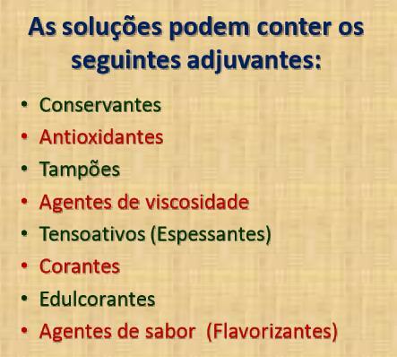 Adjuvantes