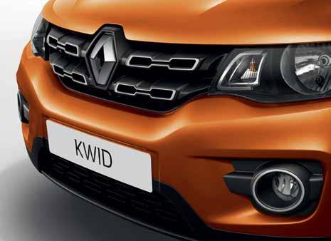 Robustez e design de um SUV Com traços marcantes e curvas dinâmicas, o novo KWID tem