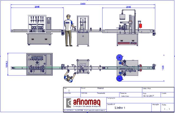 A AFINOMAQ desenvolve projectos chave-na-mão, para implementação de fábricas, na industria alimentar, no enchimento de varios tipos de bebidas (água, cerveja, vinhos, bebidas