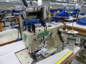 Piso 1 - Produção Máquinas º 229-7390-Uma máquina de costura marca