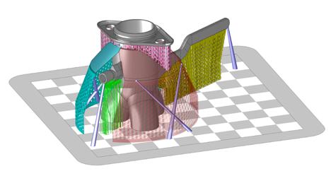 3 Otimizar a estrutura Use micrograde para economizar peso e material.