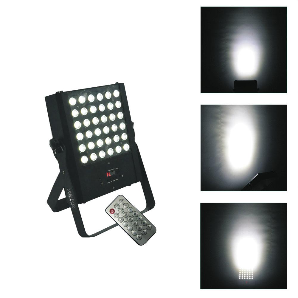 MANUAL DO USUÁRIO Superior Indoor 36*3W White LED Strobe Ligth (com controle remoto) MKP-108-WW