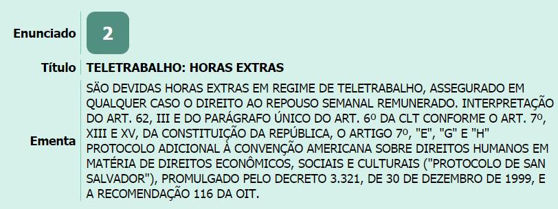 direitos dos trabalhadores, inclusive no que tange à jornada de trabalho,