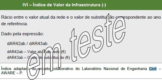 preenchimento da folha "Coletores"/"Condutas"!