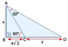 3ª série EM - Lista de Questões para a EXAME FINAL - MATEMÁTICA 01. Um topógrafo pretende calcular o comprimento da ponte OD que passa sobre o rio mostrado na figura abaio.