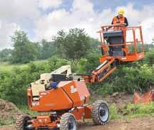 uso interno e externo Menos ruído e baixas emissões dão acesso a canteiros de obras onde as tradicionais máquinas a diesel não são permitidas de