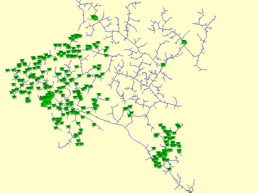 Evolução AMI & GIS Linha de Distribuição Trafo