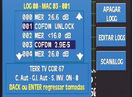 3.3.1.4.3.1 3.3.1.4.3.2 3.3.1.4.3.3 Figura 31.- Medidas em cada tomada 3.3.1.4.3.1.- Apagar LOGS Com esta opção eliminaremos os LOGS seleccionados.