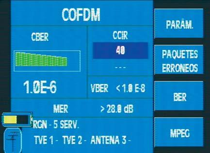 Para variar um determinado parâmetro utiliza-se o selector rotativo (seleccionando e premindo), e então abre-se uma janela em que aparece a lista com todos os valores possíveis desse parâmetro.