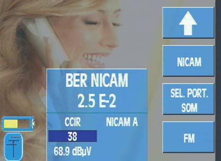 3.3.3.4.- Nicam (OPÇÃO 1 - Ref. 5912) Esta função activa o modo NICAM.