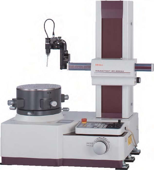 Roundtest RA-2200 Série 211 - Instrumento de medição de defeitos de forma Máquina de medição de defeitos de forma com elevada exactidão em peças de revolução, permitindo medir por exemplo a