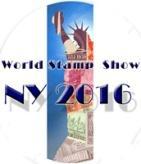 *De 22 a 29.05.16, NEW YORK 2016 - USA s Eleventh International Philatelic Exhibition NY 2016, em New York, Estados Unidos. Exposição mundial geral FIP; local: Jacob Javits Center. Informações: www.