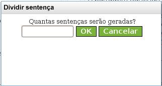 A voz da sentença é modificada. A mudança prevista no manual de simplificações (Specia et al., 2008) é a da voz passiva para a ativa.