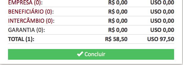 Aqui é importante verificar: Se existe alguma exigência que precise ser cumprida 02 Status: ao clicar em cima do Status, o sistema abrirá uma janela com os detalhes Qtd: apresenta a quantidade