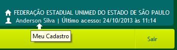 consultar as faturas cadastradas e vinculadas a seus prestadores. Fale Conosco Sair Canal de comunicação entre o usuário prestador e o administrador do Sistema. Realiza o logoff do sistema.