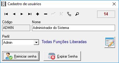 Sistema de Segurança Todos os sistemas da Hypertech Software que utilizam banco de dados incorporam um sub-sistema de segurança ativo.