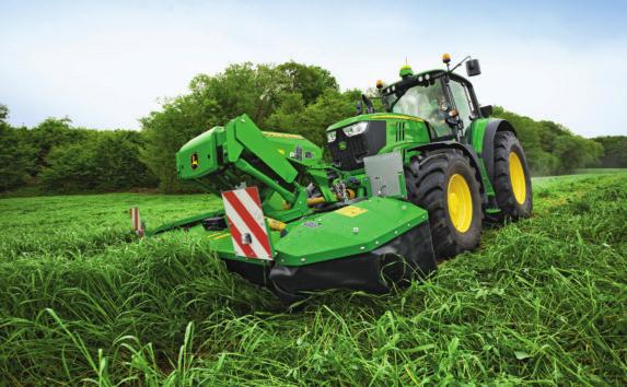 66 PEÇAS ORIGINAIS JOHN DEERE PARA GADANHEIRAS CONDICIONADORAS ALTA RESISTÊNCIA AO DESGASTE E À OXIDAÇÃO Imitação protegida com verniz Antes dos testes Original Antes dos testes CORTE UNIFORME