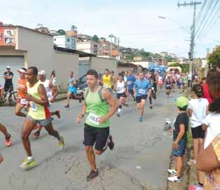 aniversário de 45 anos do Sistema de Água e Saneamento (SAS), a autarquia municipal, realizou em Barbacena uma corrida rústica. A largada da corrida deu-se à Avenida Benedito Valadares.