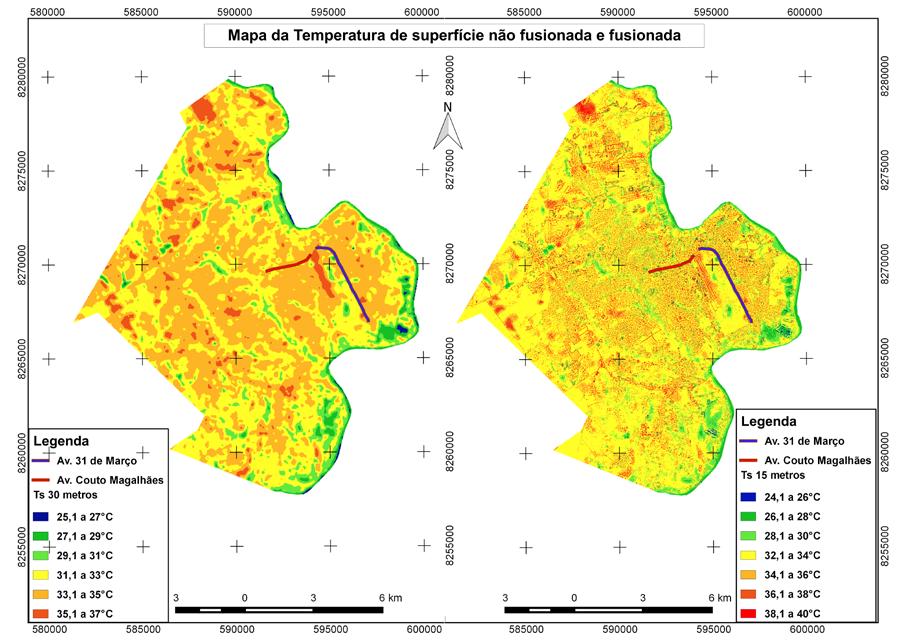 Embrapa Informática Agropecuária/INPE, p. 108-112 aplicada a técnica de reclassificação de dados raster utilizando o algoritmo r.