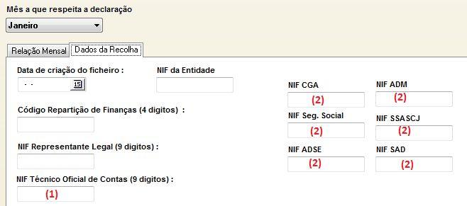 2. Declaração Mensal de Remunerações Na área de Mapas Mensais foi incluída uma nova opção para elaborar a relação mensal de remunerações prevista na Portaria nº 6/2013, de 10 de janeiro.