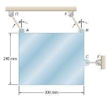 Sbendo que =, deterne, eente pó cord 4 CF ter do cortd, () celerção d plc, (b) tenão n cord e E.