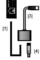 CAN USB Conjunto de cabos C USB11A Resistor de frenagem BW Placa