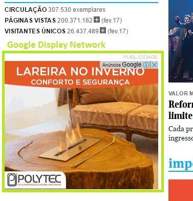 20 clique), ou seja, é cobrado uma certa quantia, em reais, a cada vez que acontece um clique no anúncio. O resultado da busca orgânica não necessita de investimento para exibição dos anúncios.