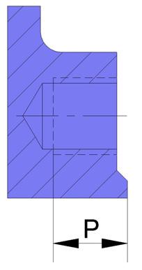 2 É necessário ter especial cuidado para manter a distância correcta entre os flanges e para que estes estejam correctamente alinhados e paralelos (fig. 3).