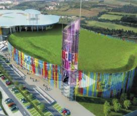 O centro comercial Dolce Vita Braga tem abertura prevista ao público para Outubro de 211, com um ano de atraso em relação à data prevista.