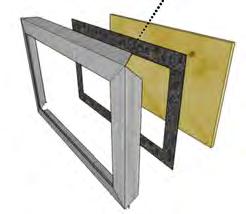 1 ARREMATE APARENTE Acabamento aparente em madeira ou aço entre as placas pode trazer realce ao efeito translúcido.