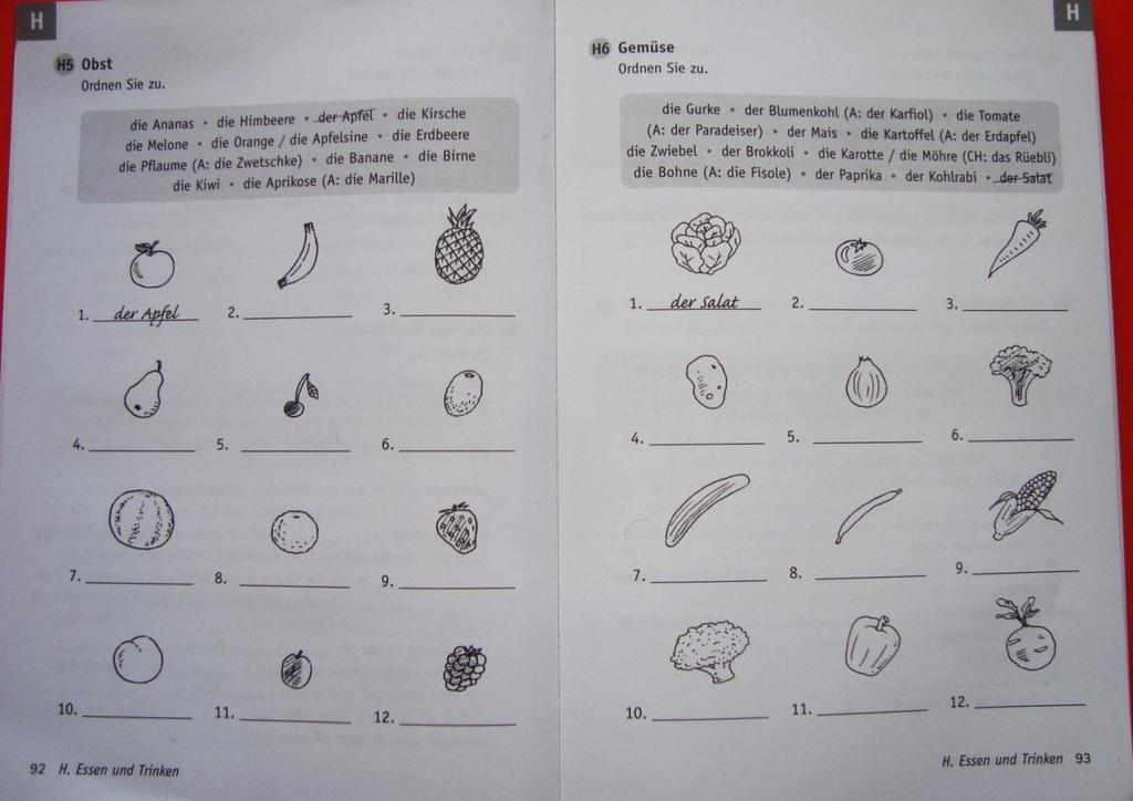 Verduras e legumes A banana é um legume/ uma verdura ou uma fruta? Pedir por mais exemplos de frutas, bem como de verduras. Fazer uma espécie de tabela no quadro / duas colunas.