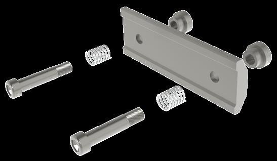 KIT DOPPIO STAFFAGGIO KIT PER DOPPIO STAFFAGGIO - EQUIPMENT FOR DOUBLE CLAMPING PLATE - KIT PARA DOBLE AMARRE KIT PARA APERTO DUPLO - KIT POUR DOUBLE BRIDAGE - SET FÜR BEIDSEITIGE WERKZEUGKLEMMUNG