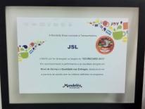 JSL reconhecida por estar há 10 anos entre os melhores Prestadores de Serviços
