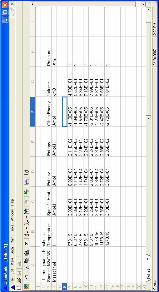 ANEXO 2 CÁLCULO DE PROPRIEDADES DE FASES E CONSTITUINTES Ferramenta: ChemCalc v1.