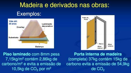 para extração e preparação, contém muito carbono, 41 a 45% da biomassa seca Se aplicada e de