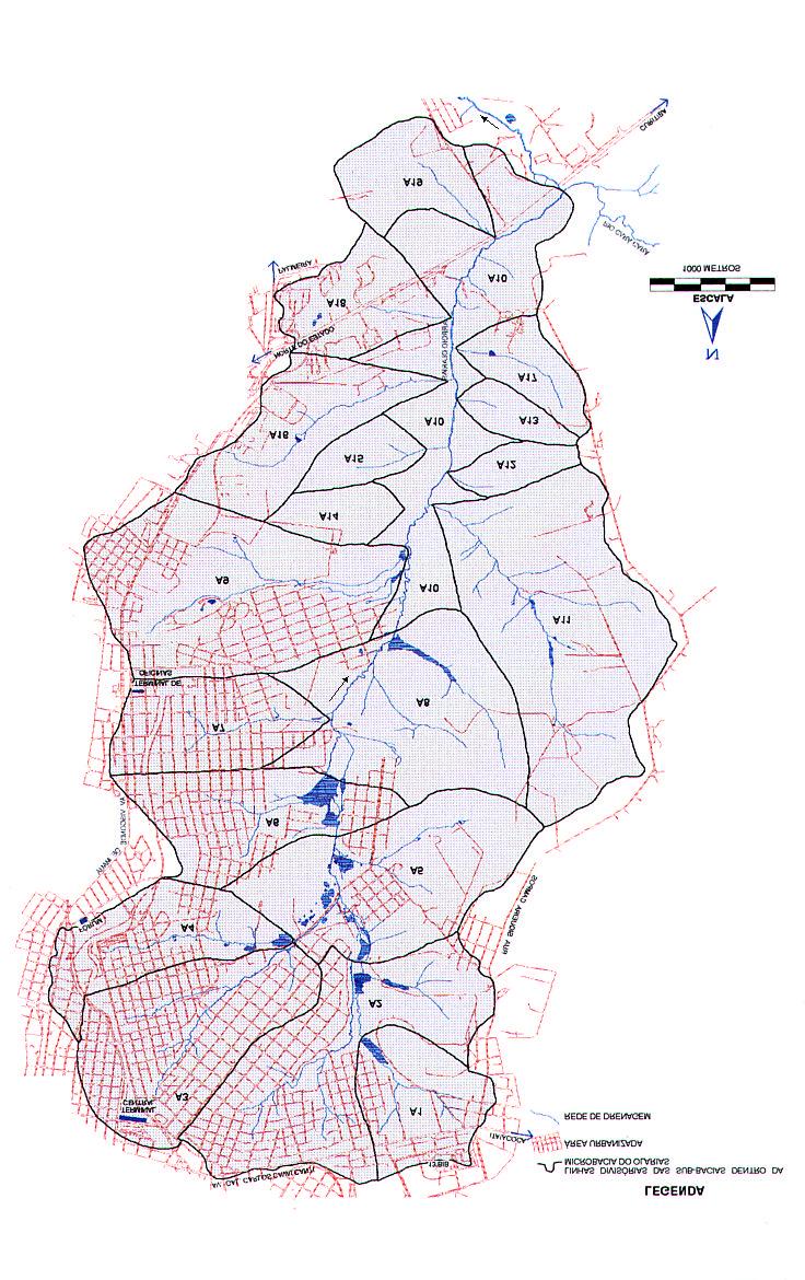 Figura 2 Hidrogramas de resposta nas seções 2, 5 e 6.