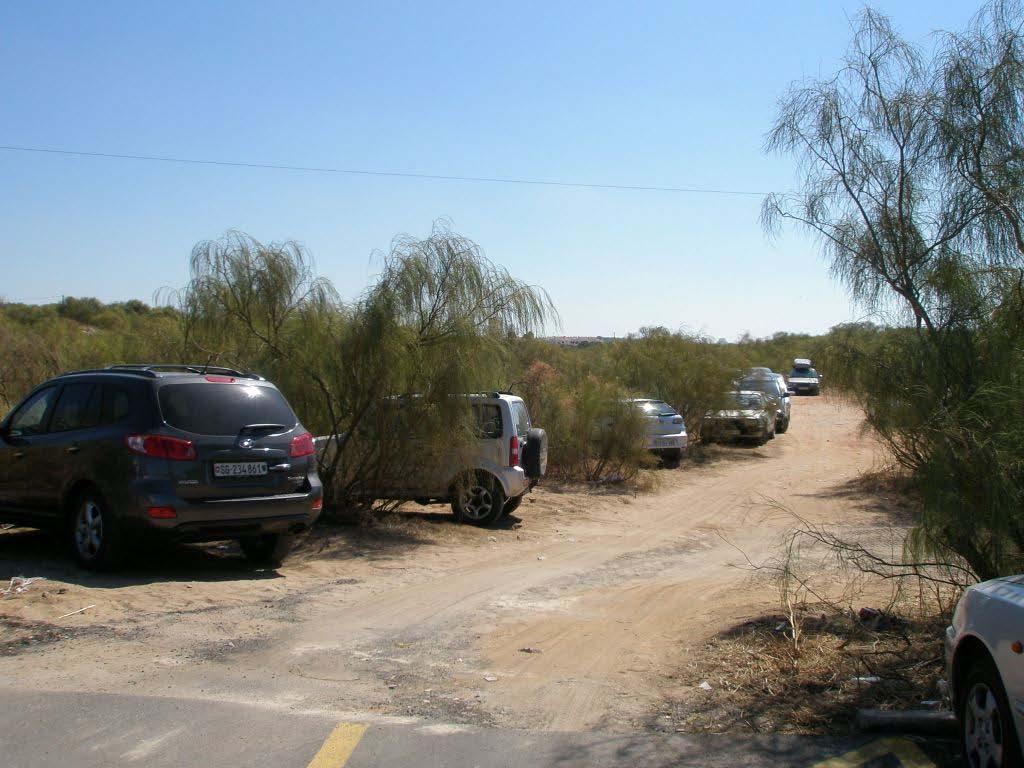 Estacionamento nas dunas