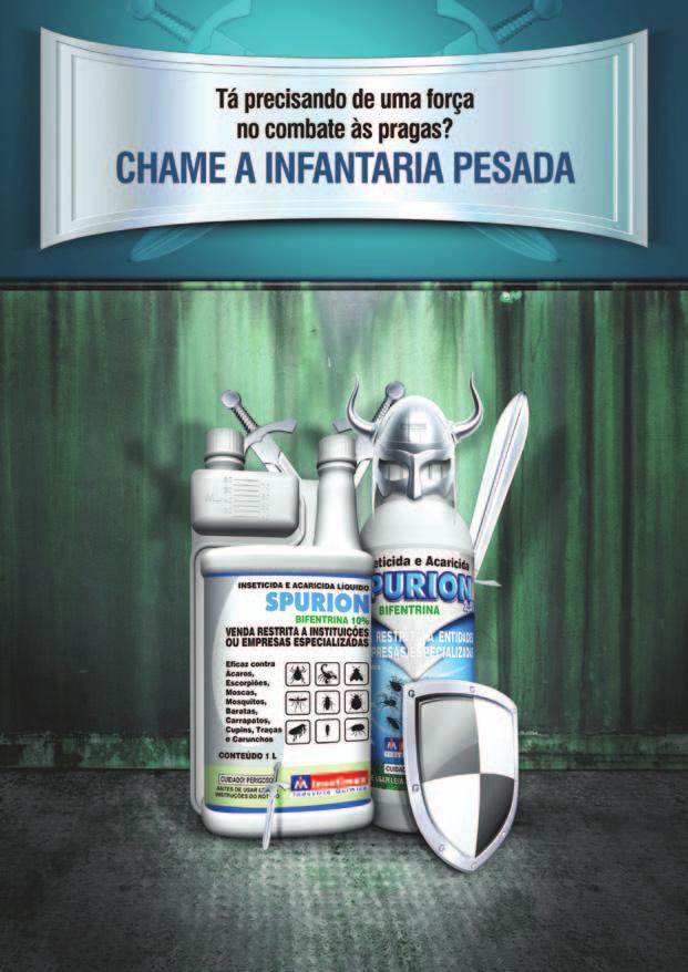 SPURION 10% SPURION 2,5% Ingrediente Ativo: Bifentrina 10% Grupo Químico: Piretróide Formulação: Suspensão Concentrada INSETICIDA E ACARICIDA SPURION é um produto, elaborado com BIFENTRINA, eficaz no