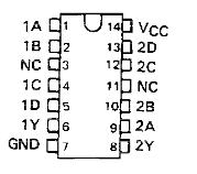 SN7422 + 5 V TERRA