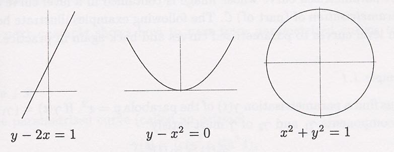 8 CURVAS EM R 3 2. O que é uma curva? Vamos começar por discutir duas formulações matemáticas da noção intuitiva de curva.