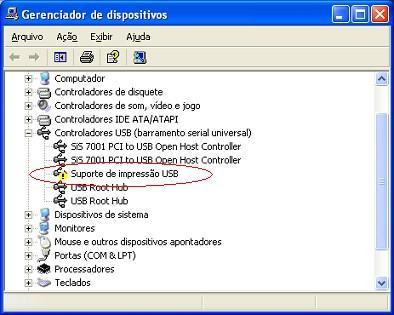 Instalando a porta USB para comunicação através da DLL Os modelos de impressoras fiscais térmicas Bematech (MP-2100 TH FI, MP-3000 TH FI, MP-4000 TH FI e MP-7000 Th FI), possuem interface USB para