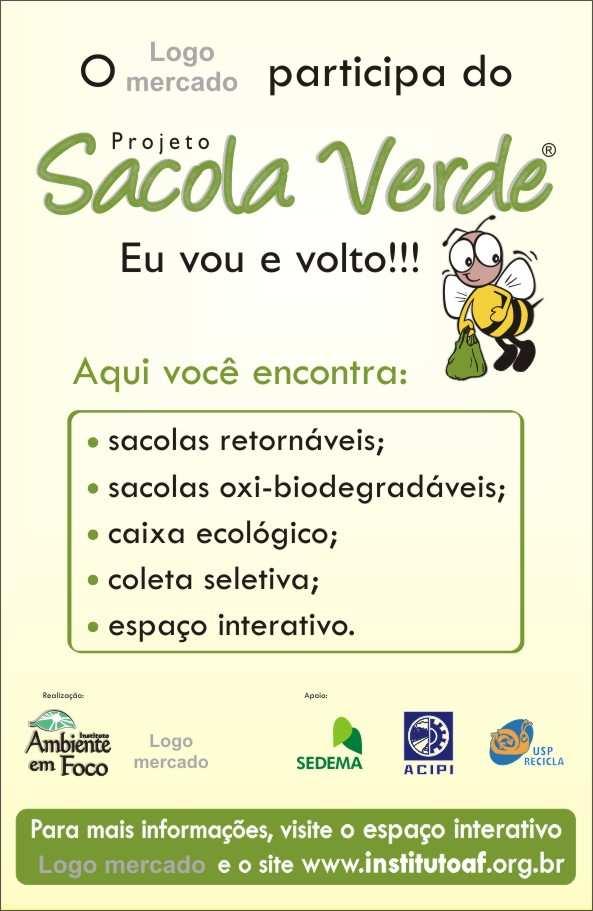 Lei das sacolas retornáveis e biodegradáveis Decreto 13.