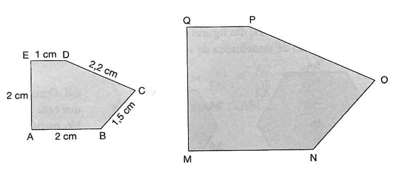 Questão 3: No triângulo da figura a seguir, DE//BC nessas condições determine: A) a medida x B) o perímetro do triângulo ABC Questão 4: Sabemos que AB, CD, MN e PQ são proporcionais, nessa ordem.