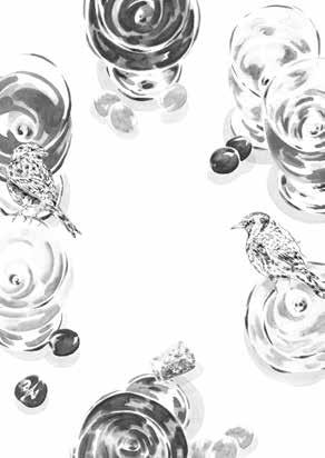 Com o evento a assinalar 15 anos, a ilustradora Ana Gil inspirou-se na cor, intensidade e diversidade dos vários vinhos em degustação para criar a imagem oficial do Essência do Vinho - Porto 2018.
