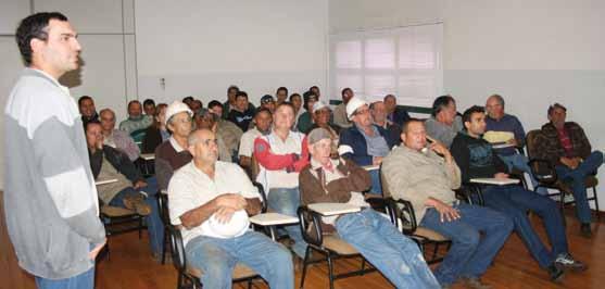 empresa Reunião de metas Resultados são acompanhados na agrícola e indústria agrícola Palestra na UDOP Evento reuniu cerca de 120 pessoas Diogo D.