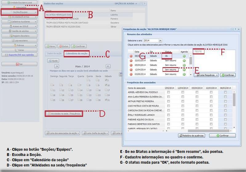 CADASTRO DE ATIVIDADES DE SEDE Etapa 2 - Documentação Complementar: Cadastrar no SIGUE Administrativo. Pontuação máxima 800 pontos a. Plano de Metas e Ações 200 pontos; b.