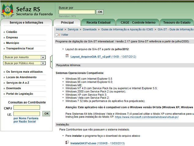 Data de Vencimento do ICMS devido à unidade federada de destino, conforme prazo de pagamento definido na legislação da unidade federada de destino; II.