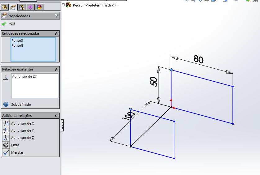 Estratégias para criação de esboço 3d: ESTRATÉGIA 2 Utilize diretamente a