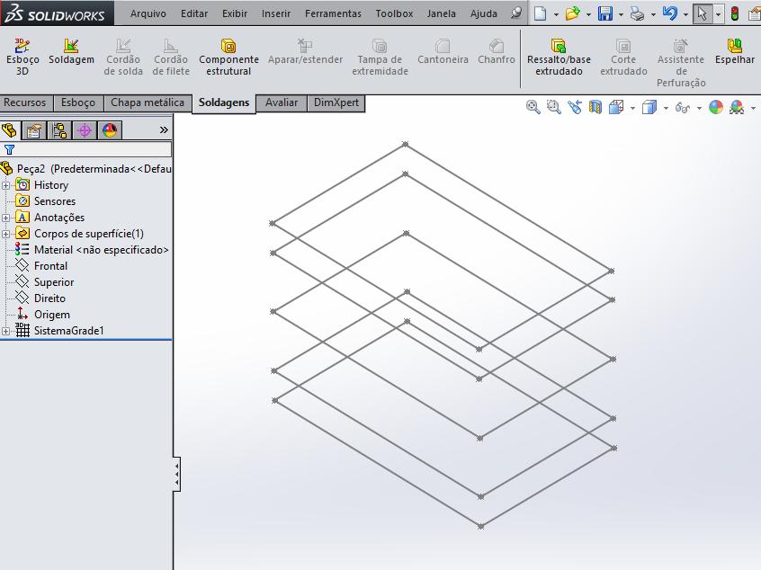 Estratégias para criação de esboço 3d: ESTRATÉGIA 3